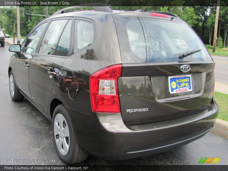 Java Brown / Gray 2009 Kia Rondo LX