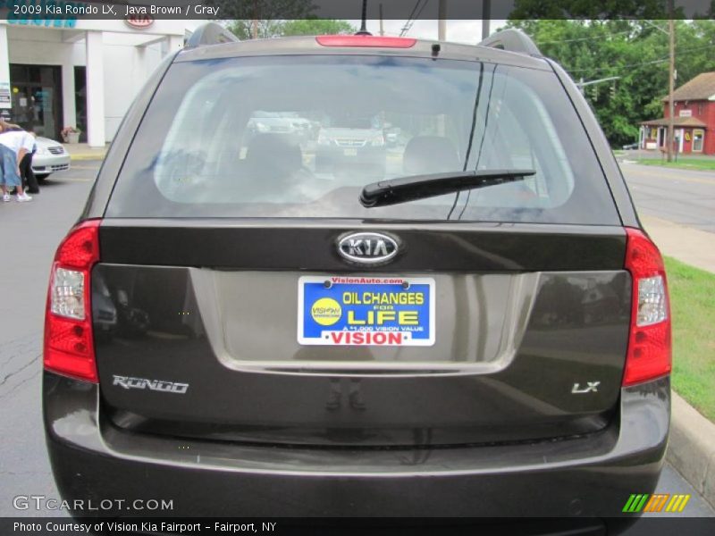 Java Brown / Gray 2009 Kia Rondo LX