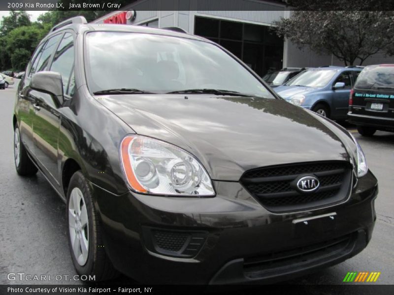 Java Brown / Gray 2009 Kia Rondo LX