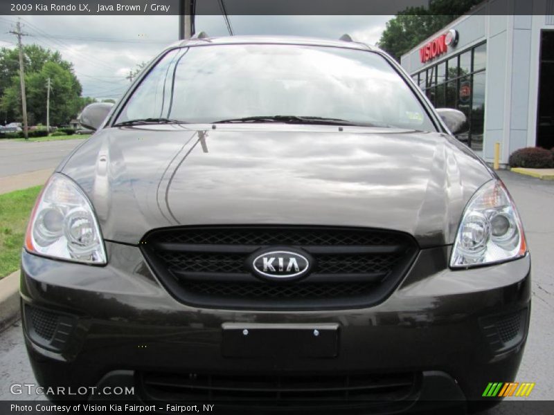 Java Brown / Gray 2009 Kia Rondo LX