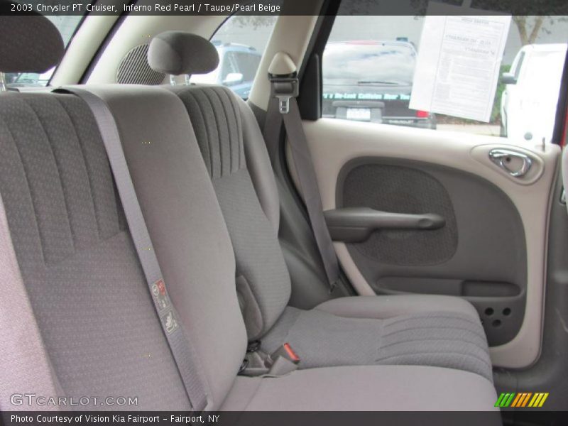 Inferno Red Pearl / Taupe/Pearl Beige 2003 Chrysler PT Cruiser