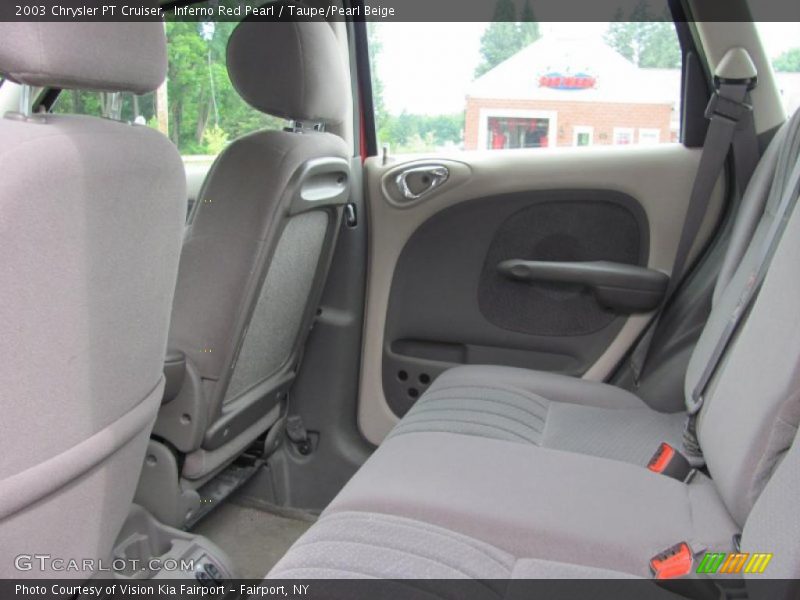 Inferno Red Pearl / Taupe/Pearl Beige 2003 Chrysler PT Cruiser