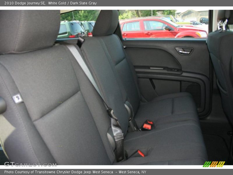 White Gold / Dark Slate Gray 2010 Dodge Journey SE