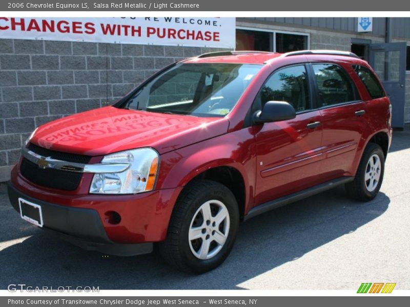 Salsa Red Metallic / Light Cashmere 2006 Chevrolet Equinox LS