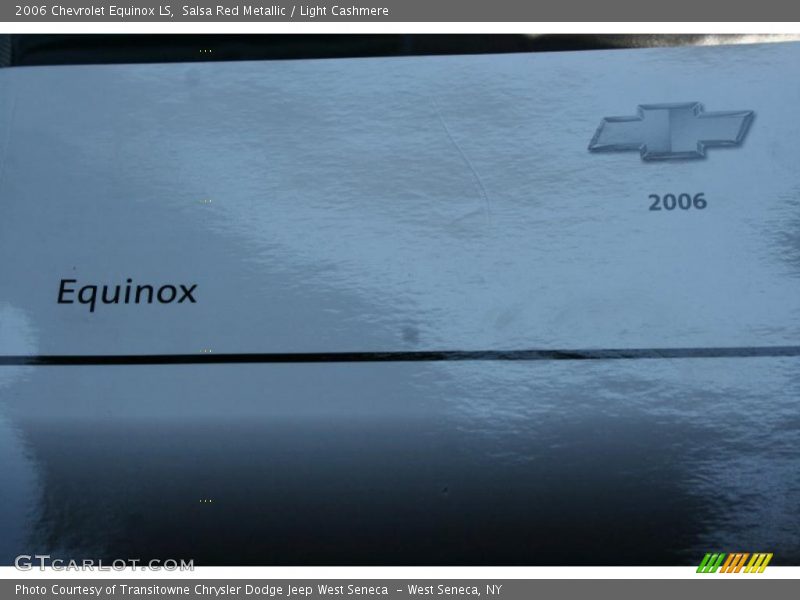 Salsa Red Metallic / Light Cashmere 2006 Chevrolet Equinox LS