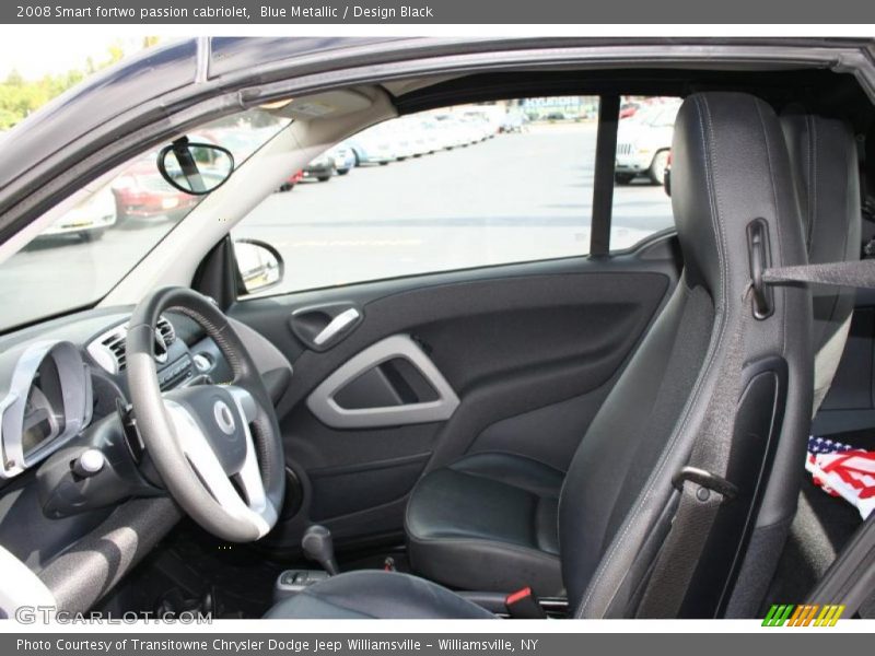 Blue Metallic / Design Black 2008 Smart fortwo passion cabriolet