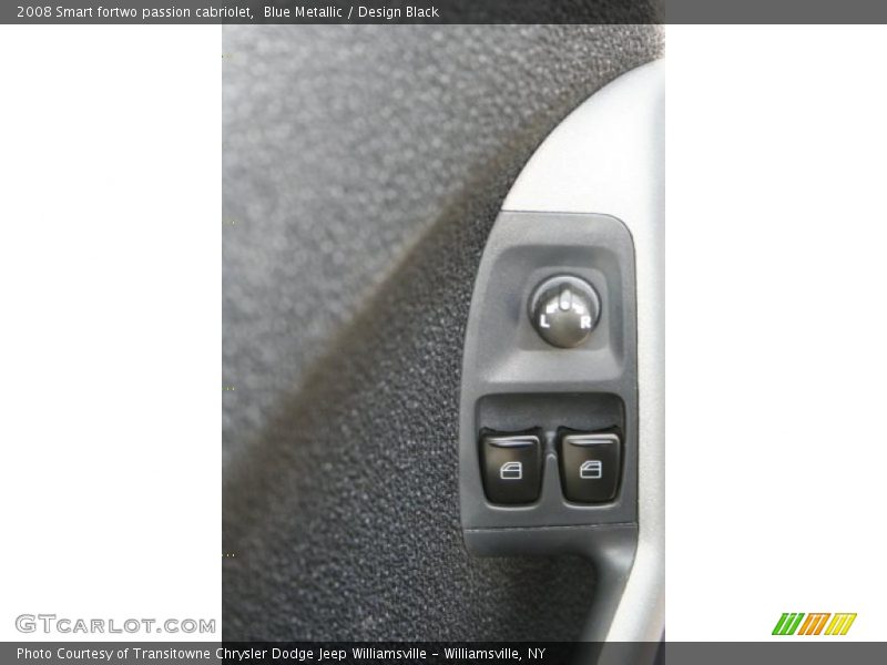 Blue Metallic / Design Black 2008 Smart fortwo passion cabriolet