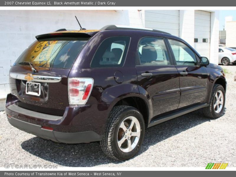 Black Amethyst Metallic / Dark Gray 2007 Chevrolet Equinox LS