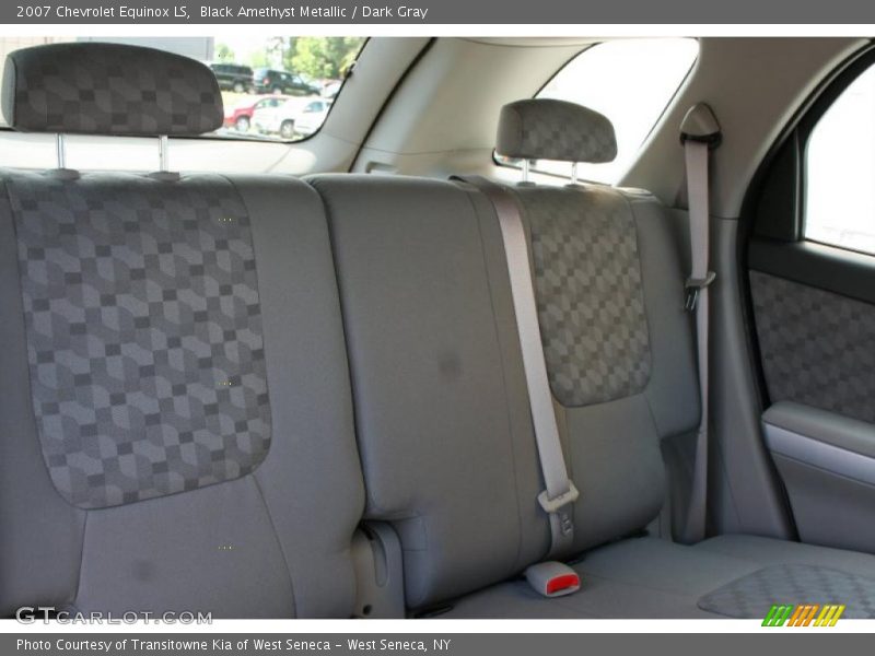 Black Amethyst Metallic / Dark Gray 2007 Chevrolet Equinox LS