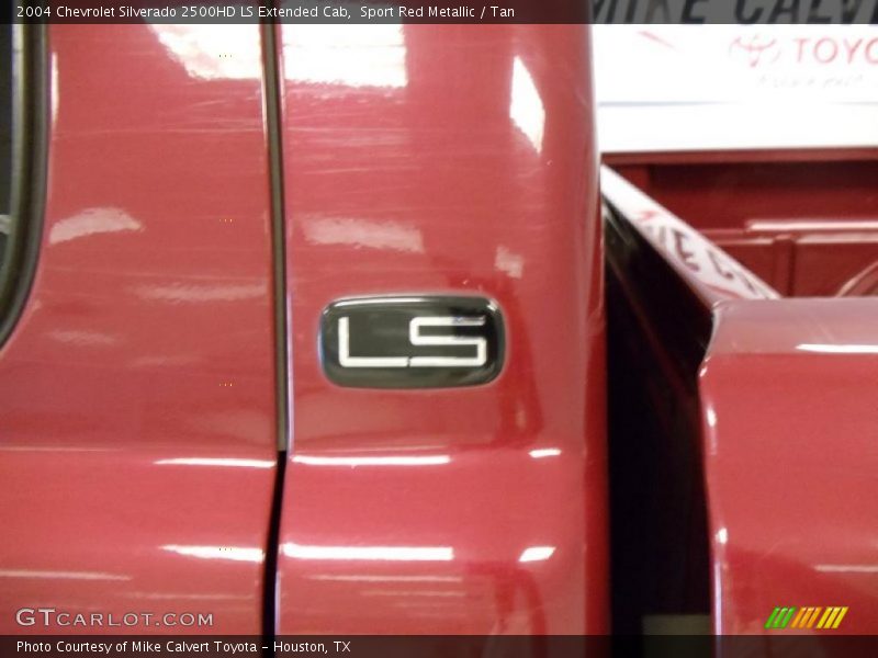 Sport Red Metallic / Tan 2004 Chevrolet Silverado 2500HD LS Extended Cab
