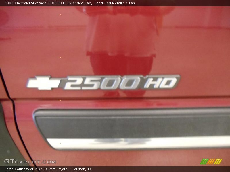 Sport Red Metallic / Tan 2004 Chevrolet Silverado 2500HD LS Extended Cab