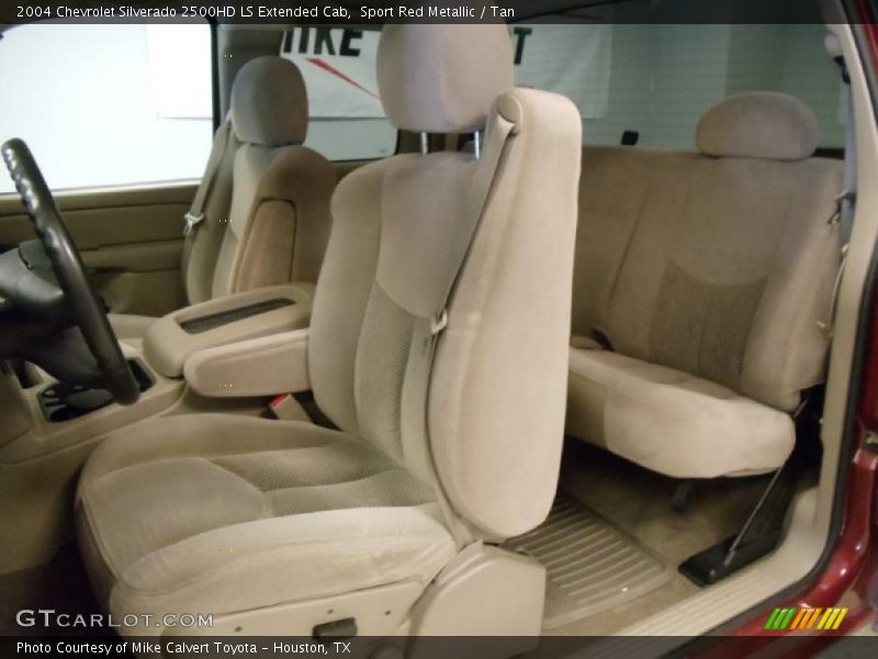 Sport Red Metallic / Tan 2004 Chevrolet Silverado 2500HD LS Extended Cab