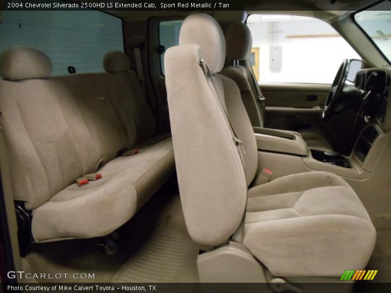 Sport Red Metallic / Tan 2004 Chevrolet Silverado 2500HD LS Extended Cab