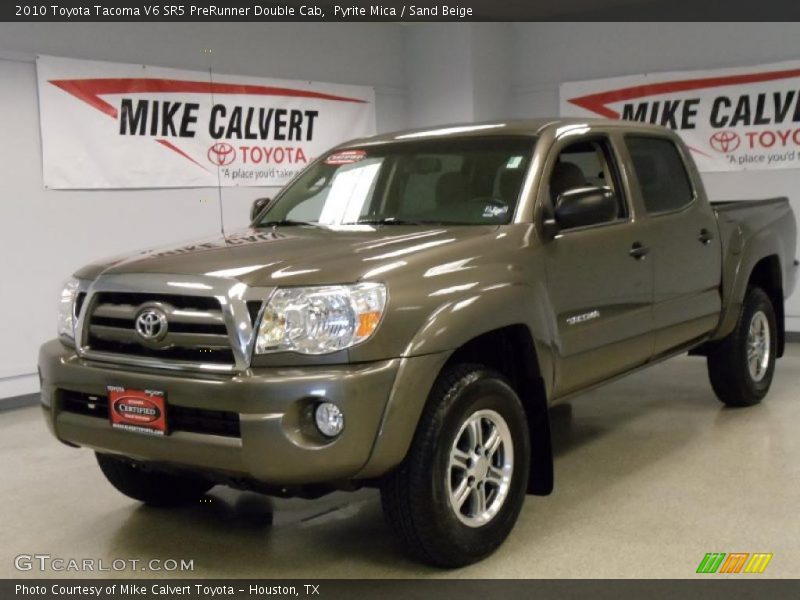 Pyrite Mica / Sand Beige 2010 Toyota Tacoma V6 SR5 PreRunner Double Cab