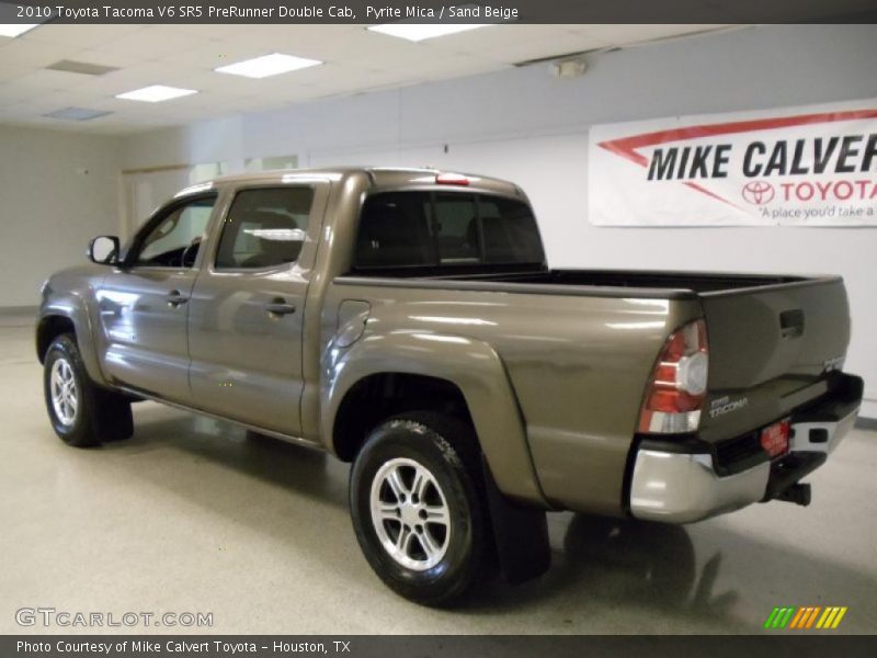 Pyrite Mica / Sand Beige 2010 Toyota Tacoma V6 SR5 PreRunner Double Cab