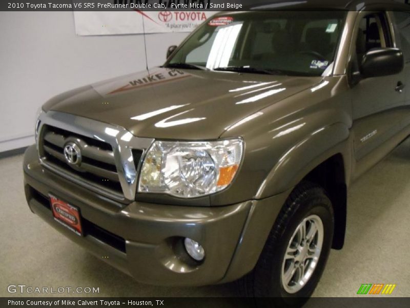 Pyrite Mica / Sand Beige 2010 Toyota Tacoma V6 SR5 PreRunner Double Cab