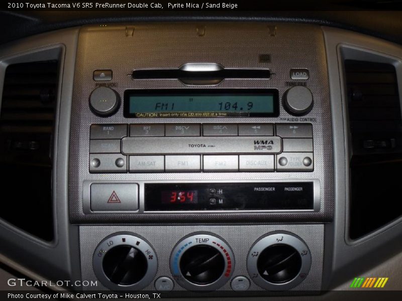 Pyrite Mica / Sand Beige 2010 Toyota Tacoma V6 SR5 PreRunner Double Cab