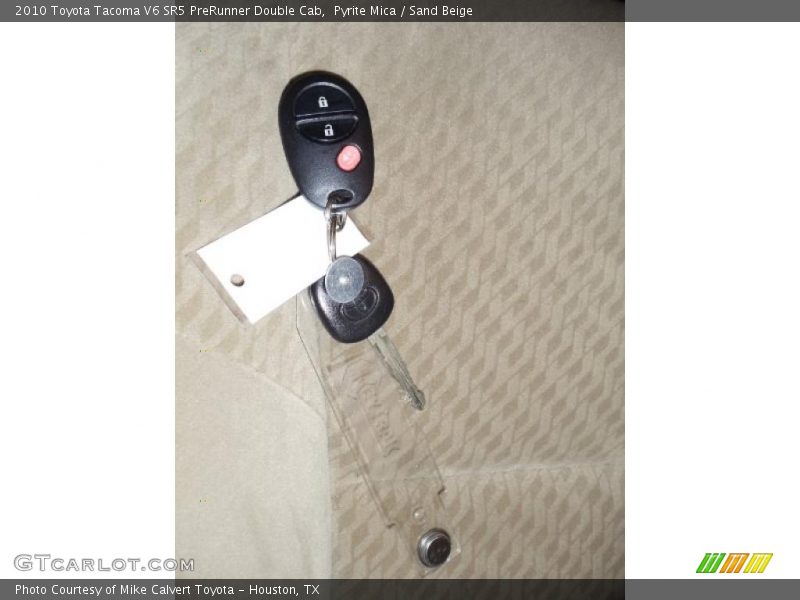Pyrite Mica / Sand Beige 2010 Toyota Tacoma V6 SR5 PreRunner Double Cab