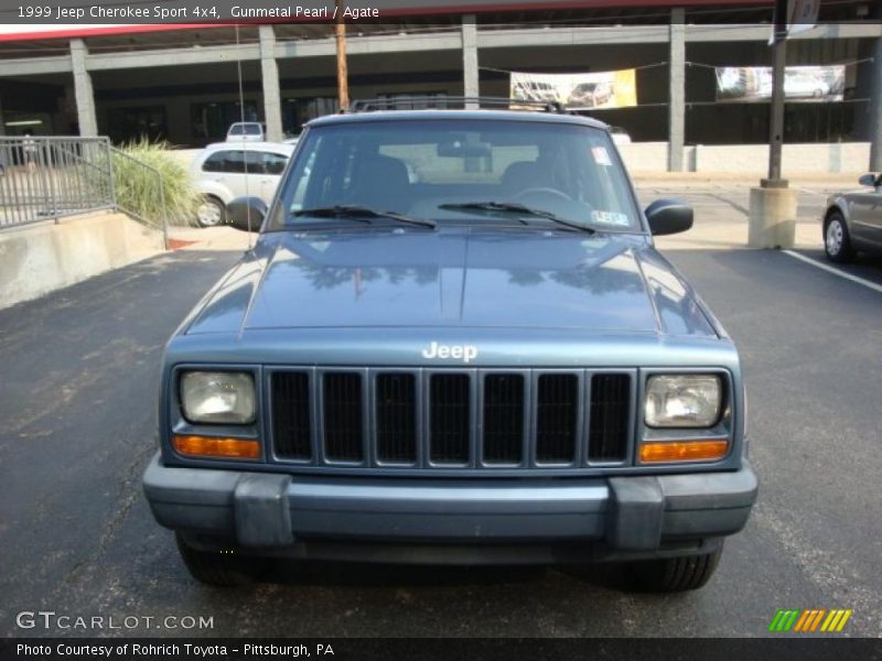 Gunmetal Pearl / Agate 1999 Jeep Cherokee Sport 4x4