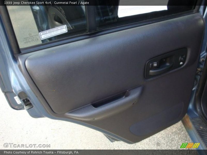 Gunmetal Pearl / Agate 1999 Jeep Cherokee Sport 4x4