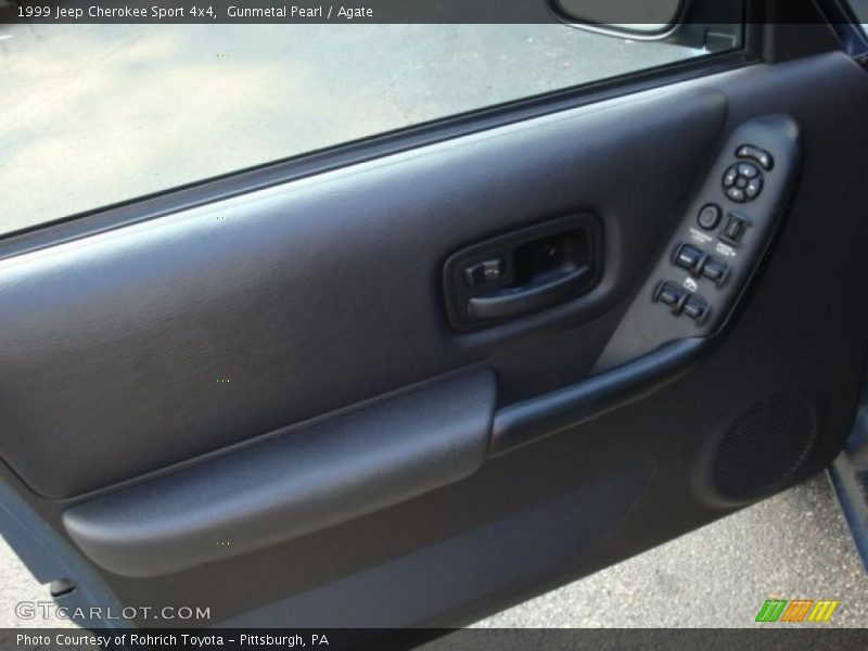 Gunmetal Pearl / Agate 1999 Jeep Cherokee Sport 4x4