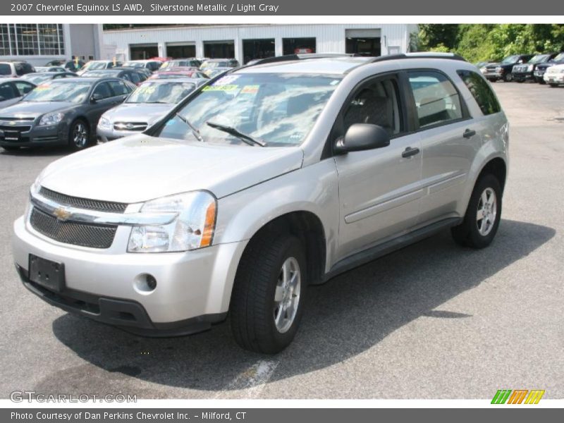 Silverstone Metallic / Light Gray 2007 Chevrolet Equinox LS AWD