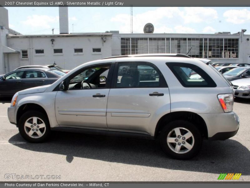 Silverstone Metallic / Light Gray 2007 Chevrolet Equinox LS AWD