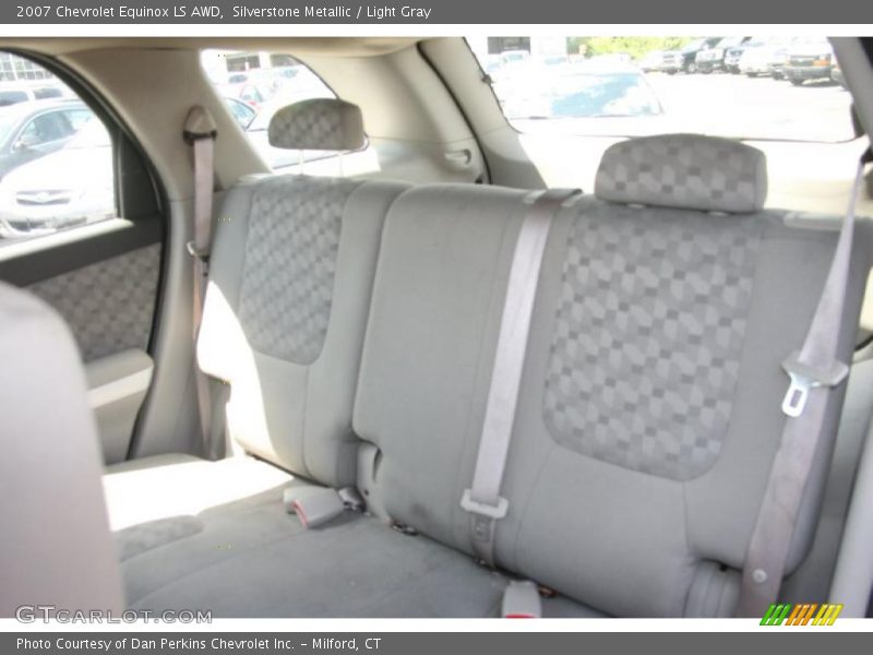 Silverstone Metallic / Light Gray 2007 Chevrolet Equinox LS AWD