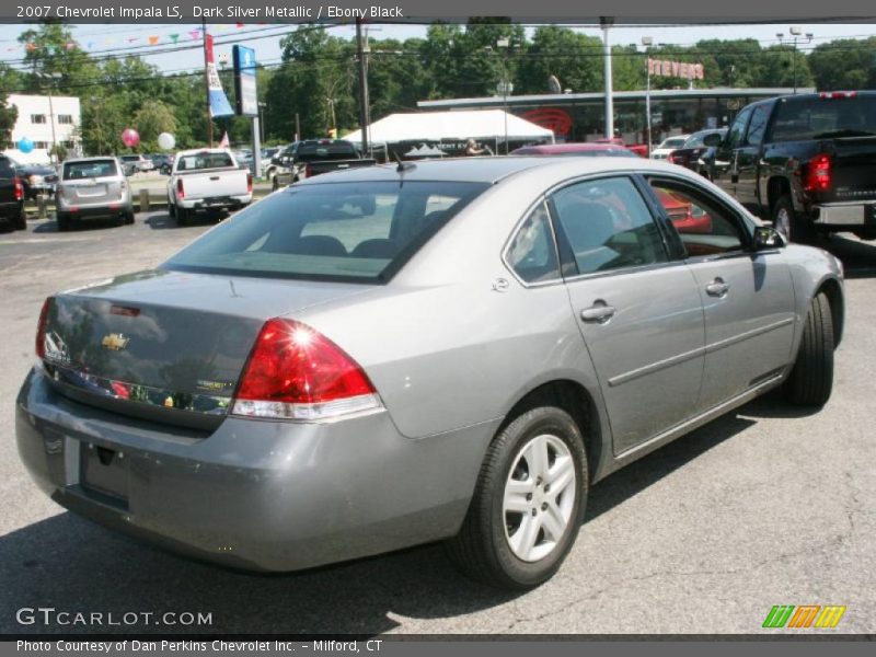 Dark Silver Metallic / Ebony Black 2007 Chevrolet Impala LS