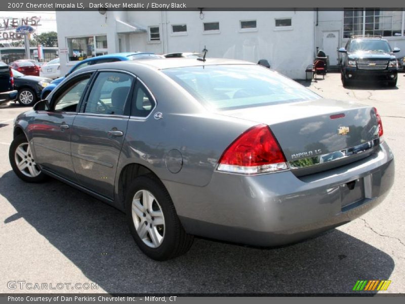 Dark Silver Metallic / Ebony Black 2007 Chevrolet Impala LS