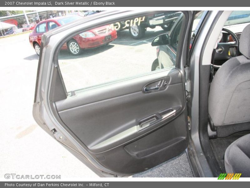 Dark Silver Metallic / Ebony Black 2007 Chevrolet Impala LS