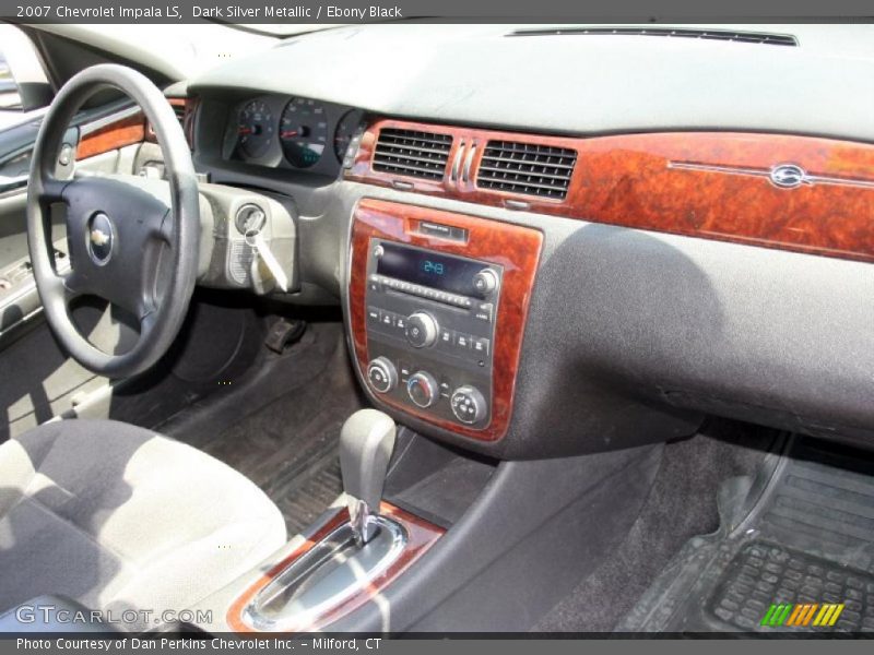 Dark Silver Metallic / Ebony Black 2007 Chevrolet Impala LS