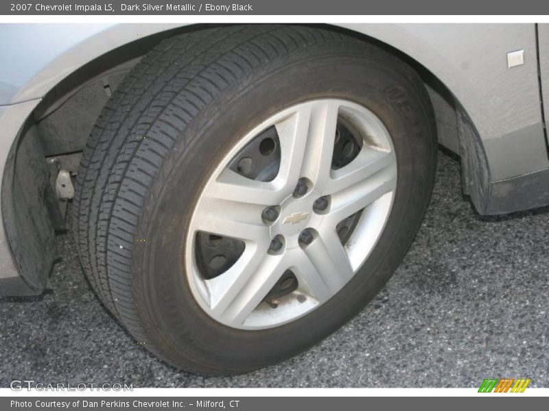 Dark Silver Metallic / Ebony Black 2007 Chevrolet Impala LS