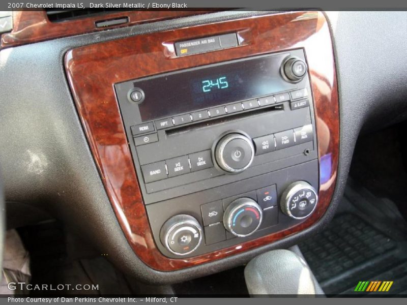 Dark Silver Metallic / Ebony Black 2007 Chevrolet Impala LS