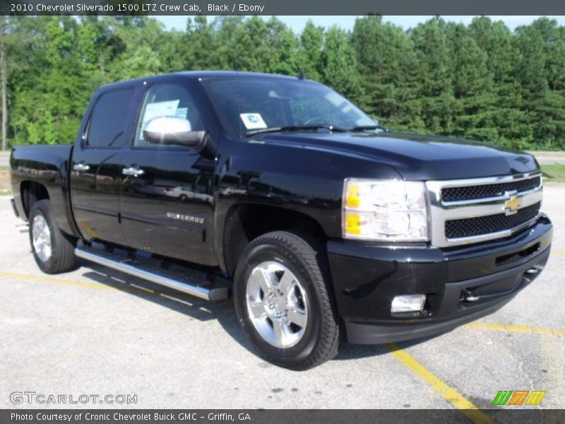 Black / Ebony 2010 Chevrolet Silverado 1500 LTZ Crew Cab