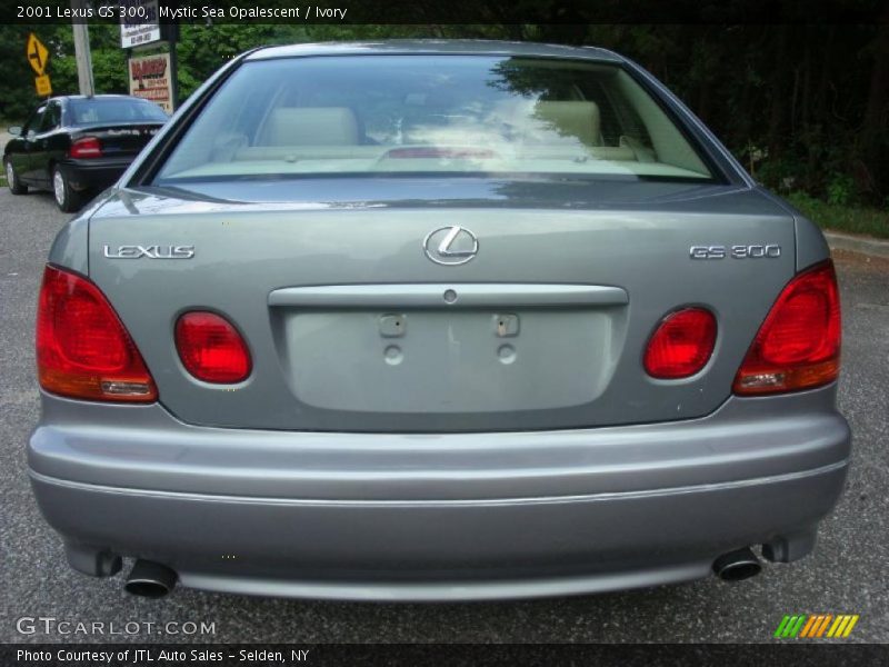 Mystic Sea Opalescent / Ivory 2001 Lexus GS 300