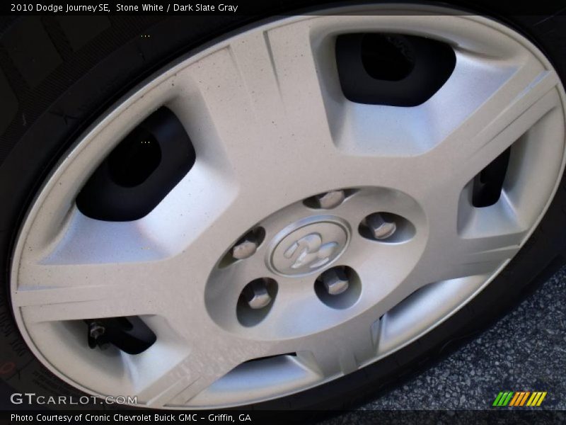 Stone White / Dark Slate Gray 2010 Dodge Journey SE