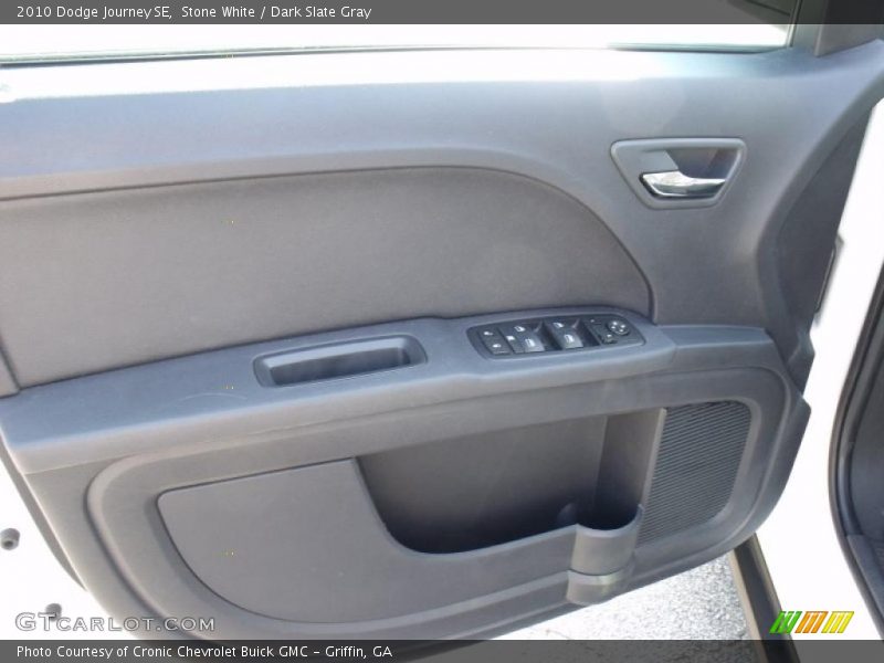 Stone White / Dark Slate Gray 2010 Dodge Journey SE