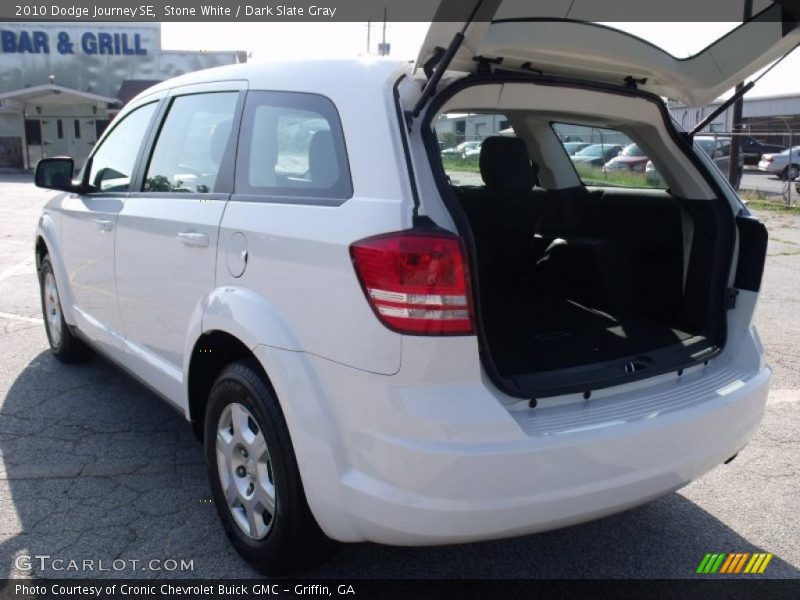 Stone White / Dark Slate Gray 2010 Dodge Journey SE