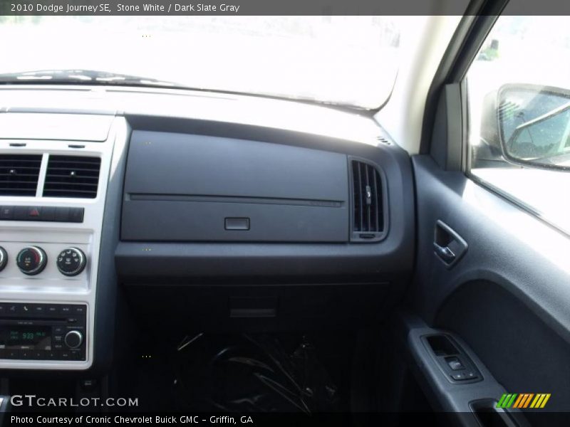 Stone White / Dark Slate Gray 2010 Dodge Journey SE