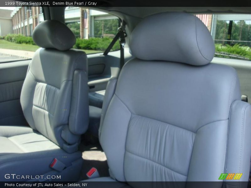 Denim Blue Pearl / Gray 1999 Toyota Sienna XLE