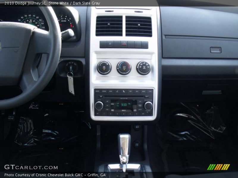 Stone White / Dark Slate Gray 2010 Dodge Journey SE