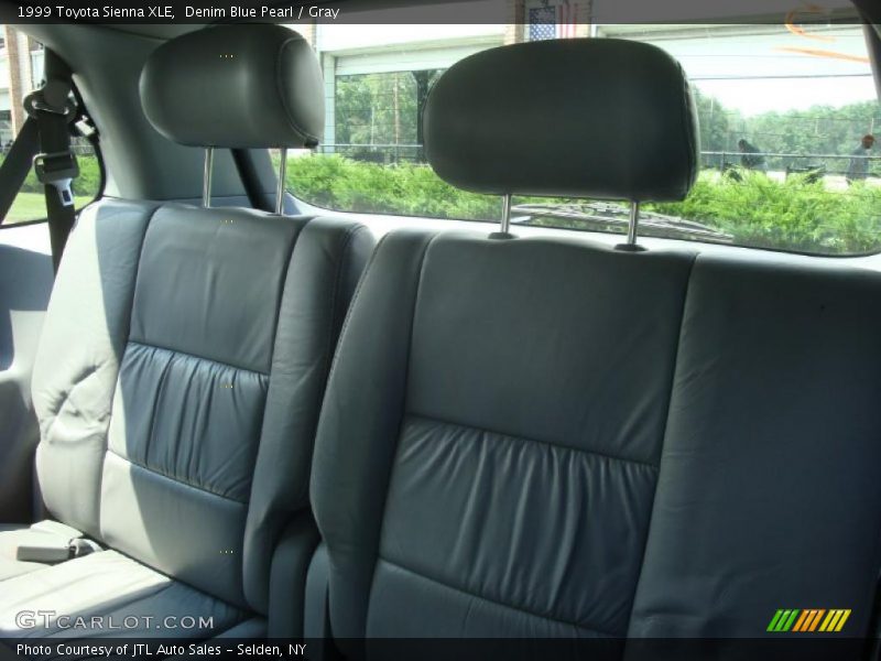 Denim Blue Pearl / Gray 1999 Toyota Sienna XLE