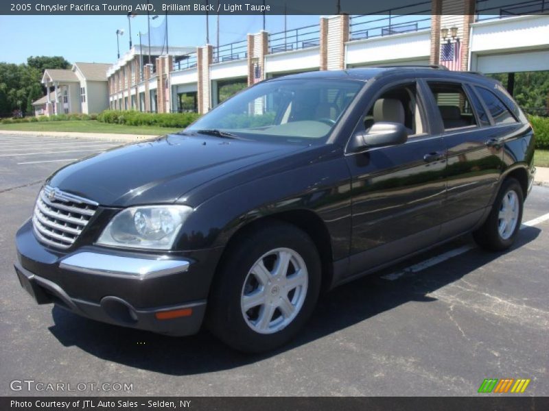 Brilliant Black / Light Taupe 2005 Chrysler Pacifica Touring AWD