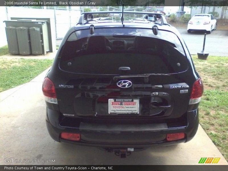 Black Obsidian / Gray 2006 Hyundai Santa Fe Limited
