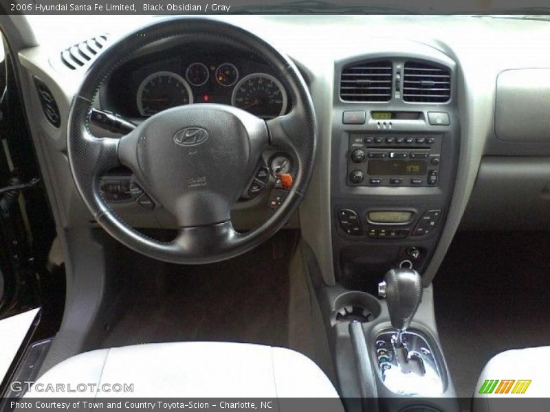 Black Obsidian / Gray 2006 Hyundai Santa Fe Limited
