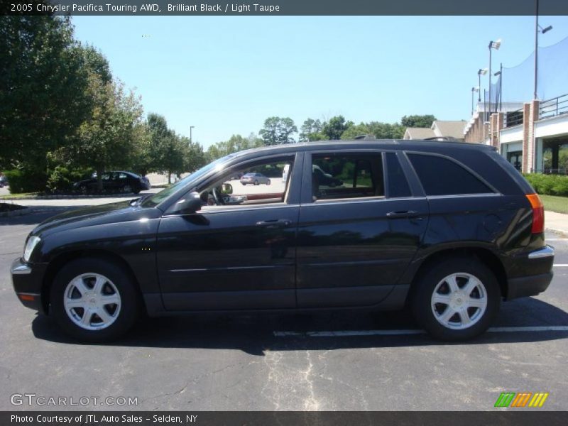 Brilliant Black / Light Taupe 2005 Chrysler Pacifica Touring AWD