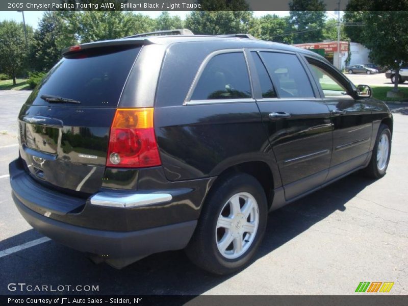 Brilliant Black / Light Taupe 2005 Chrysler Pacifica Touring AWD