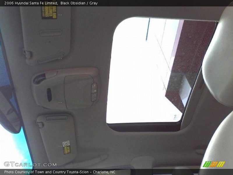 Black Obsidian / Gray 2006 Hyundai Santa Fe Limited