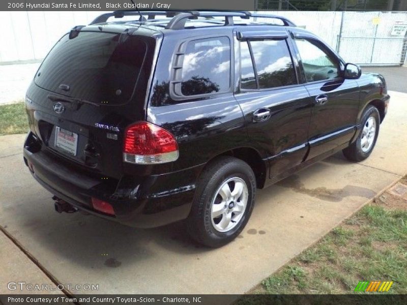 Black Obsidian / Gray 2006 Hyundai Santa Fe Limited